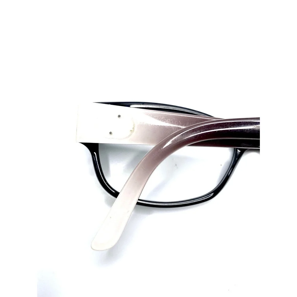 Gucci Black Gradient GG Logo Cat Eye Eyeglasses Italy GG 3569 L4E 52 12 135